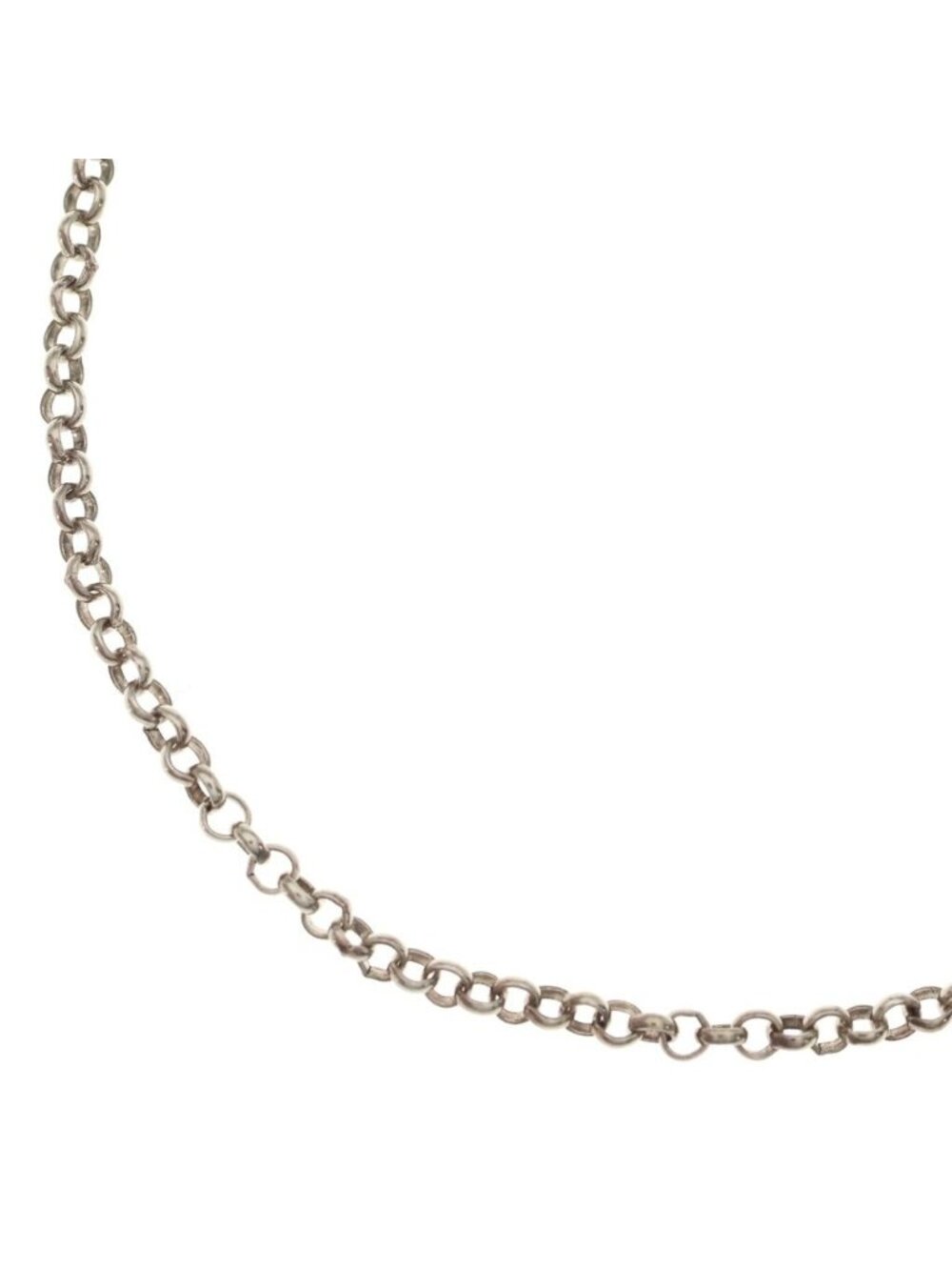 Chrome Hearts Neckchain Roll Chain Necklace Silver